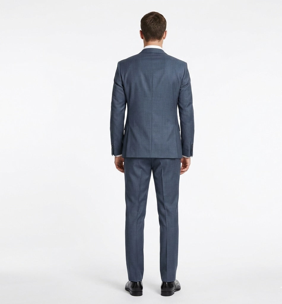 Cerulean Steel Executive 3-Piece Suit-VogueNThreads