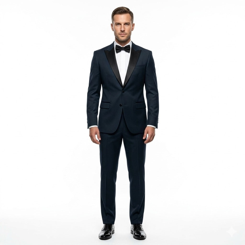 Deep Prussian Blue – Premium Tuxedo-suits-VogueNThreads