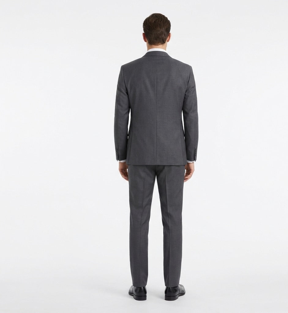 Graphite Steel Executive 2-Piece Suit-VogueNThreads