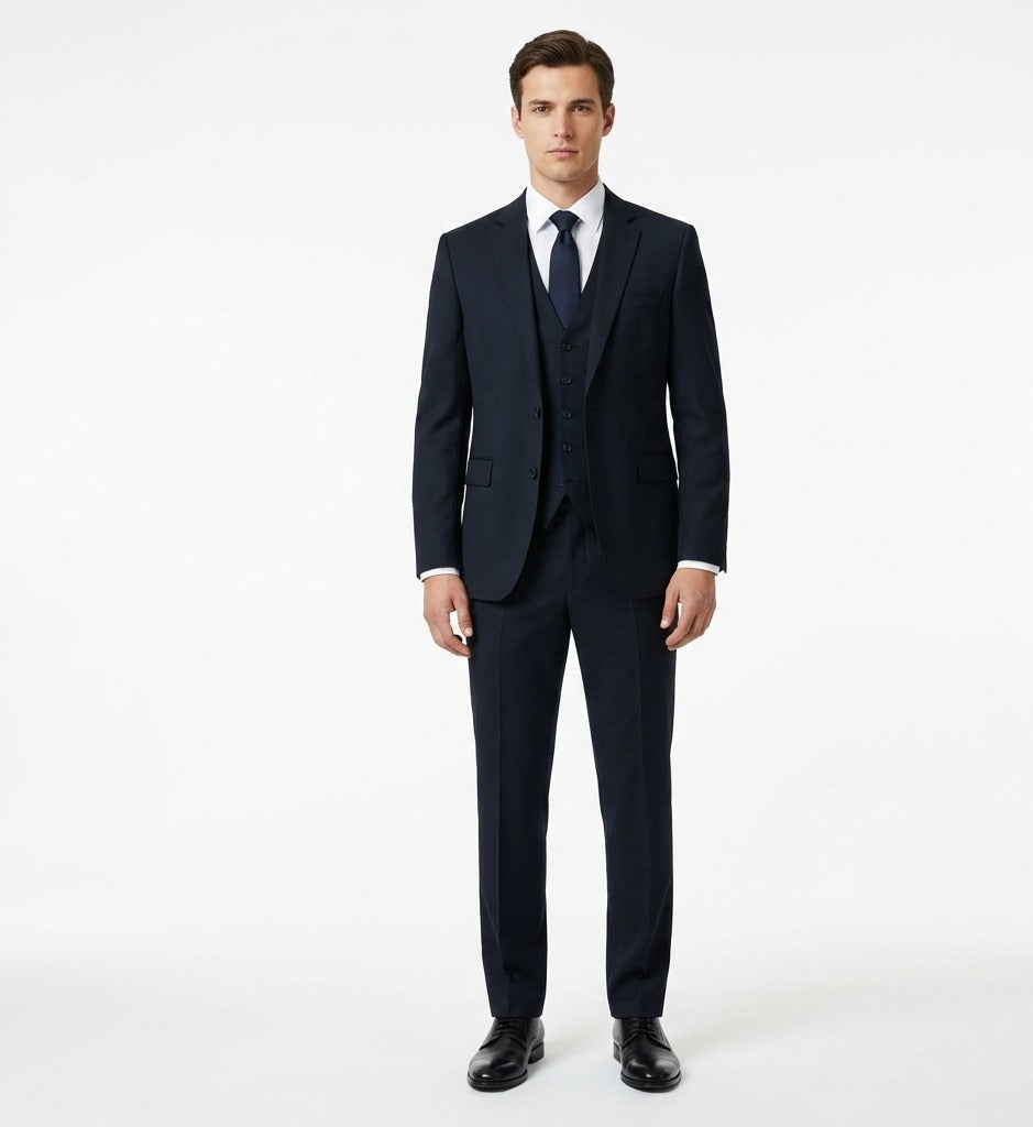Maritime Obsidian Executive 3-Piece Suit-VogueNThreads