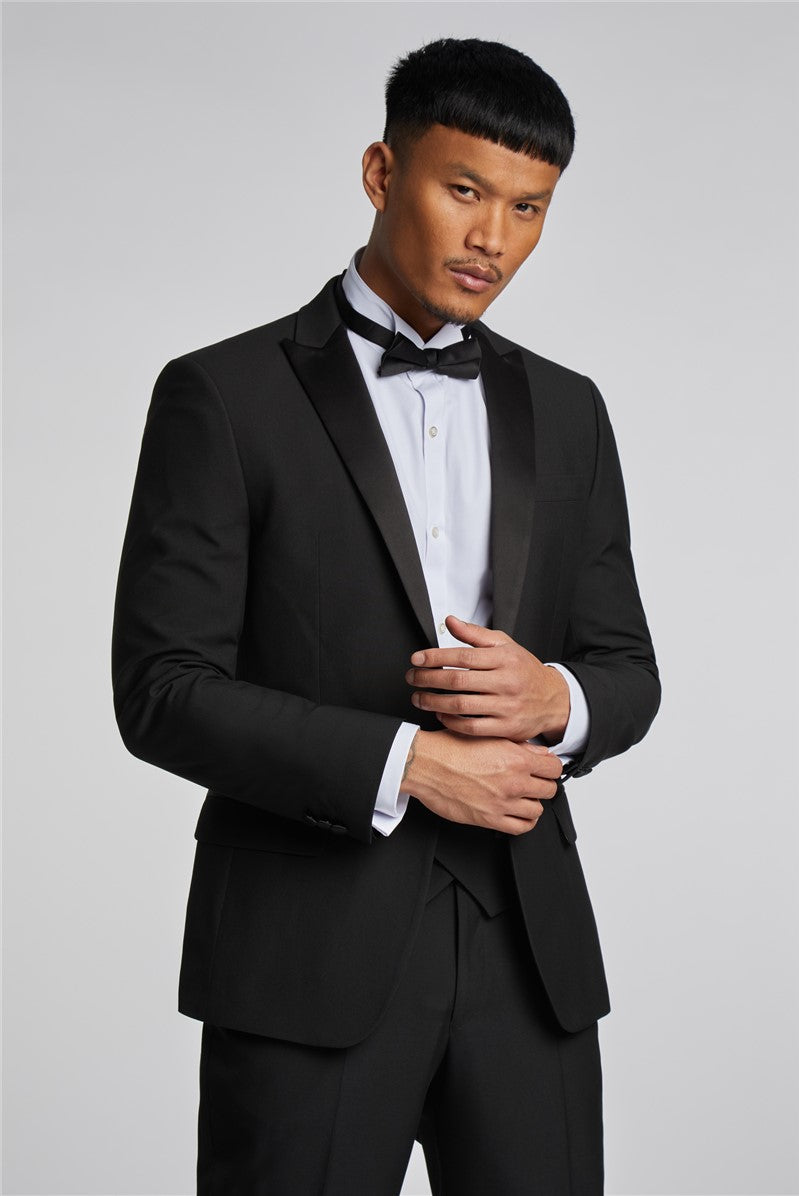 Men’s Black Dinner Suit – vogueNThreads-suits-VogueNThreads