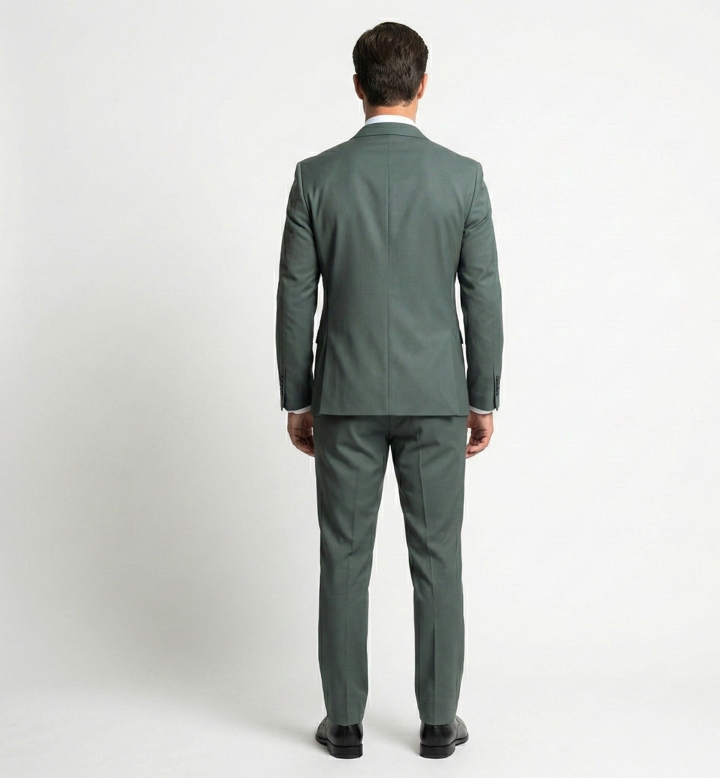The Modern Slate Green 2-Piece Suit | Tailored Fit-suits-VogueNThreads