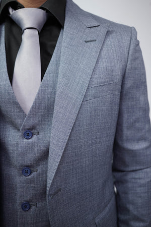 VogueNThreads 3-Piece suit- Custom Fit High-End Formalwear for Every Occasion-VogueNThreads