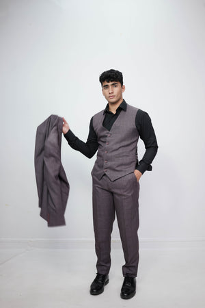 VogueNThreads 3-Piece suit- Custom Fit High-End Formalwear for Every Occasion-VogueNThreads