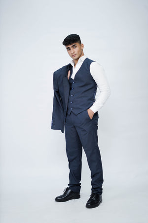 VogueNThreads 3-Piece suit -Stylish Vest, Jacket & Pants for Formal Occasions-VogueNThreads