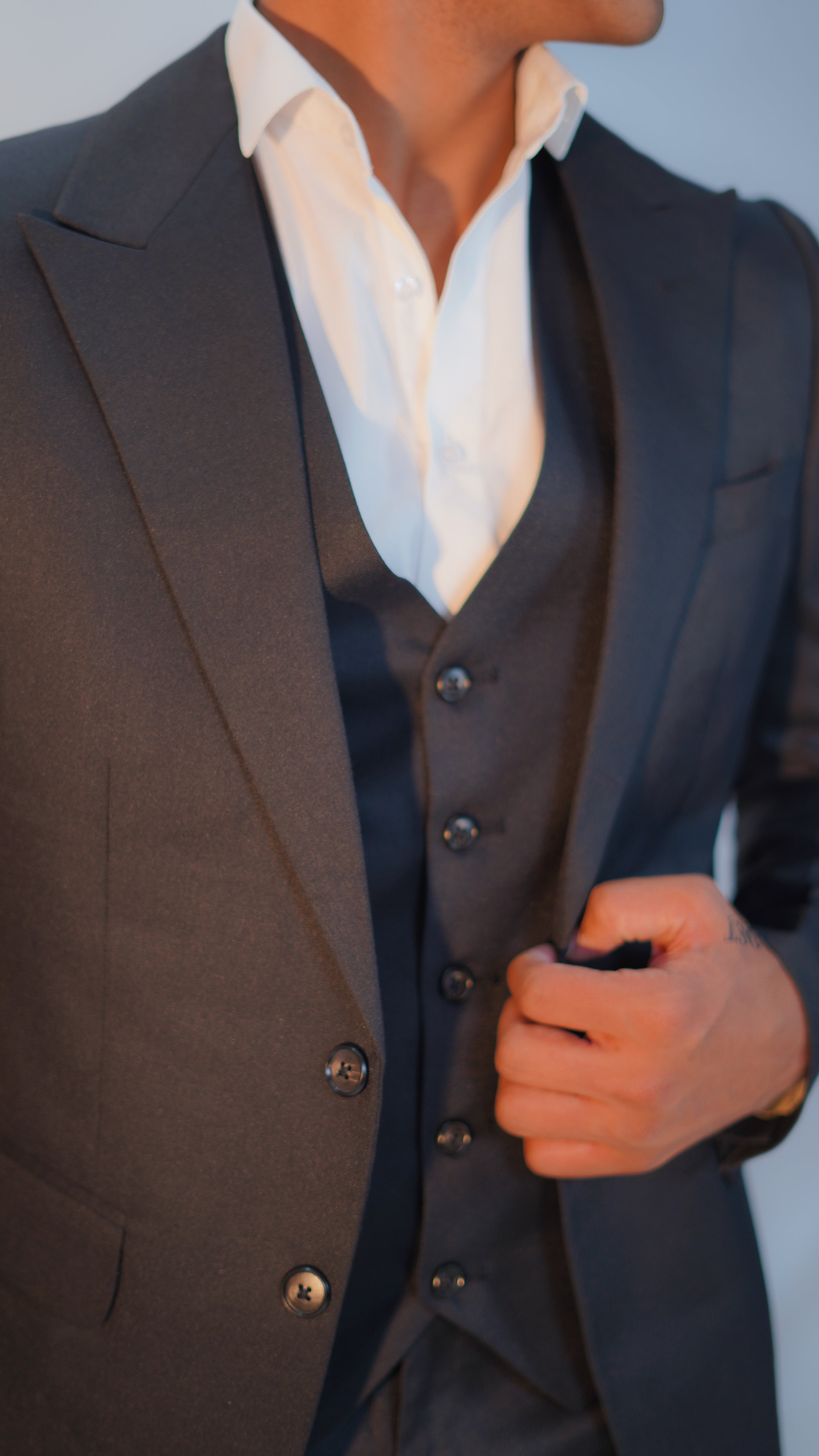 VogueNThreads Three-Piece suit - Wedding PromSuit-VogueNThreads