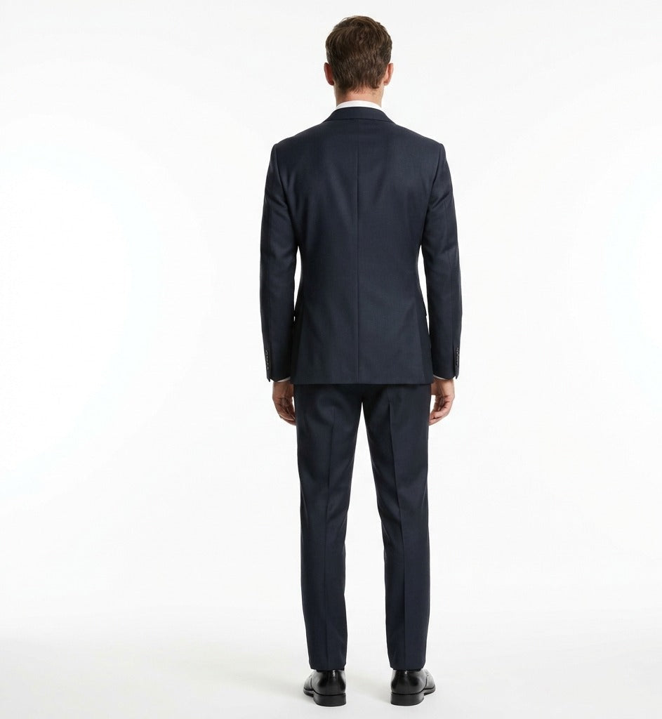 Graphite Anthracite Twill – Premium 2-Piece Suit
