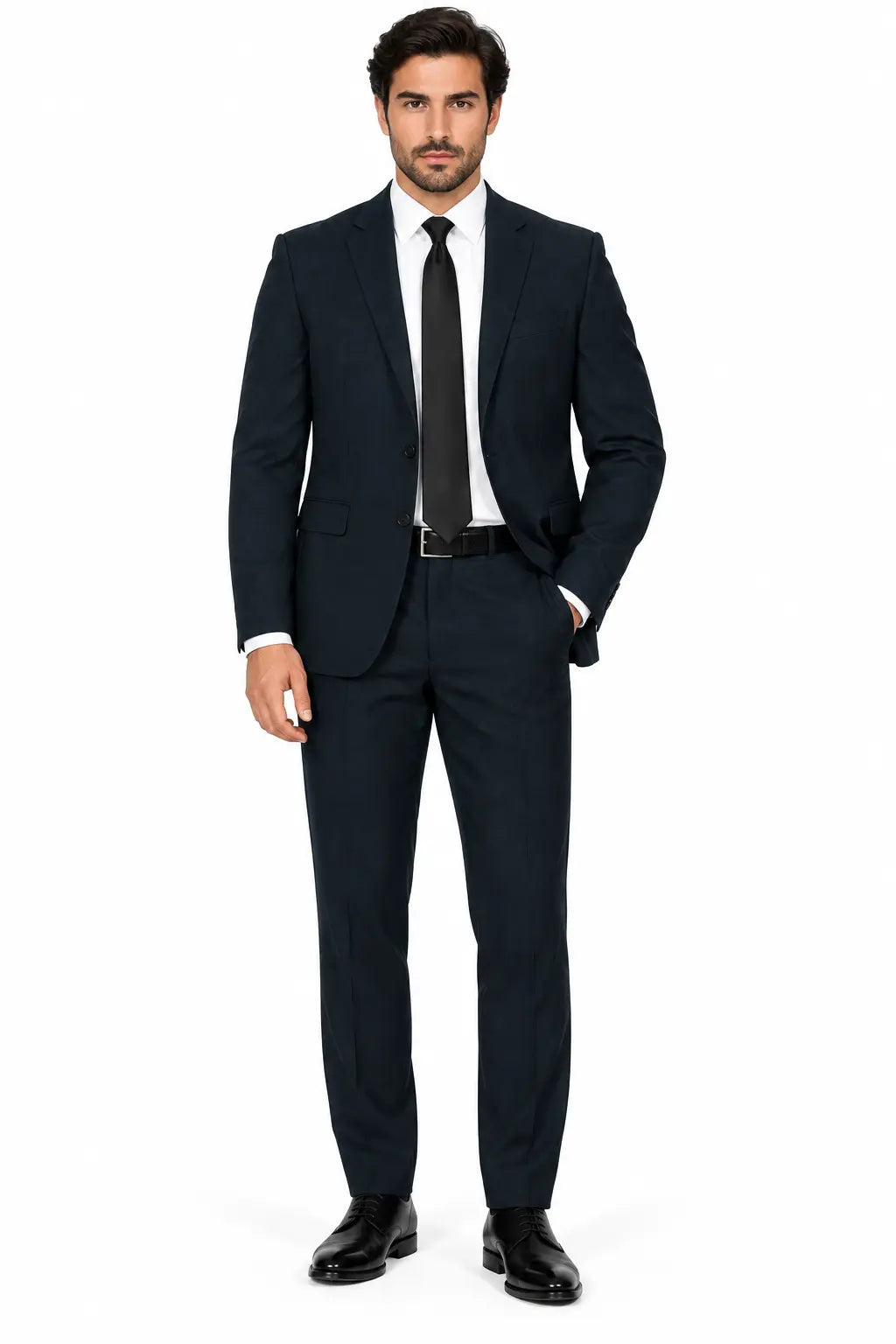 Steel Cobalt Executive 2-Piece Suit