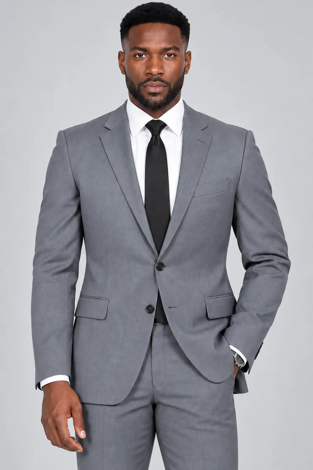 Titanium Slate Executive 2-Piece Suit