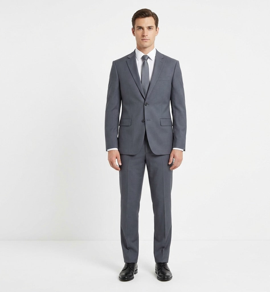 Arctic Slate Executive 2-Piece Suit-suits-VogueNThreads
