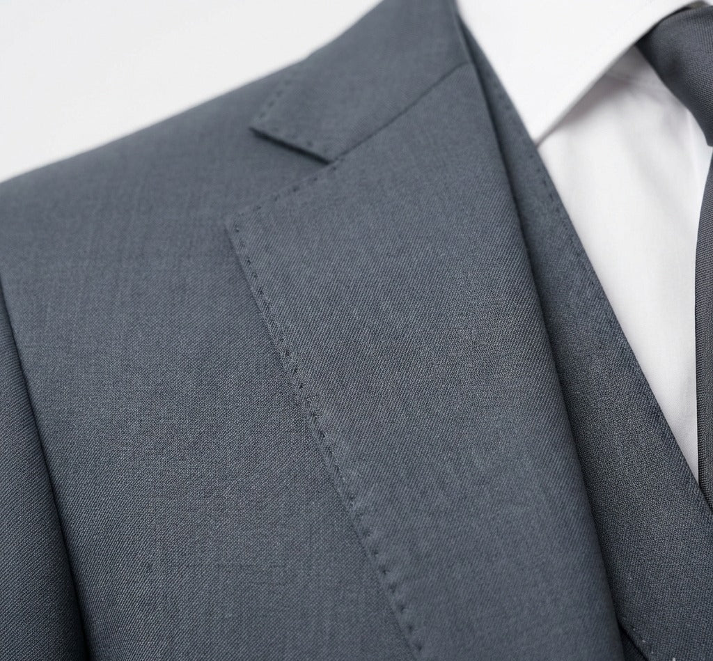Arctic Slate Executive 3-Piece Suit-suits-VogueNThreads
