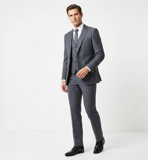 Arctic Slate Executive 3-Piece Suit-suits-VogueNThreads