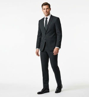 Carbon Obsidian Executive 2-Piece Suit-VogueNThreads