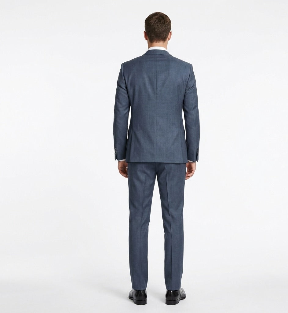 Celestial Steel Blue – Premium Tuxedo-suits-VogueNThreads