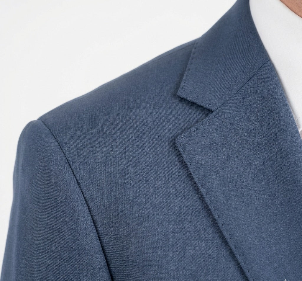 Cerulean Steel Executive 2-Piece Suit-VogueNThreads