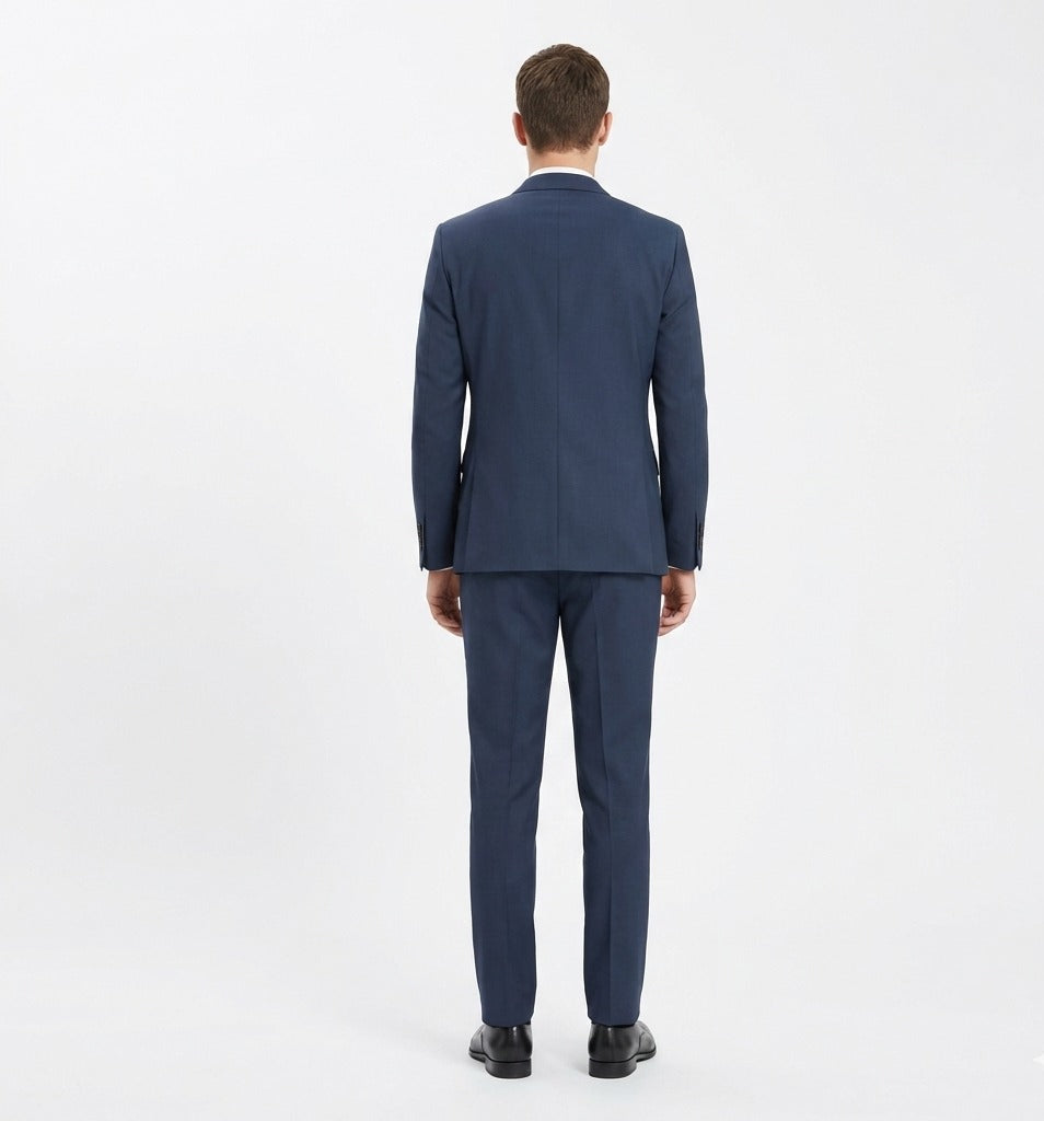 Deep Harbour Blue Executive 2-Piece Suit-suits-VogueNThreads