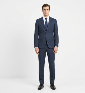 Deep Harbour Blue Executive 2-Piece Suit-suits-VogueNThreads