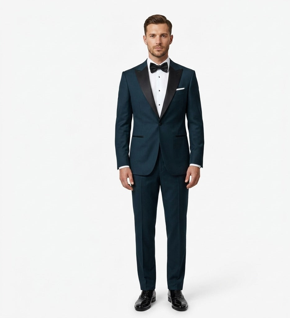 Deep Prussian Blue – Premium Tuxedo-suits-VogueNThreads