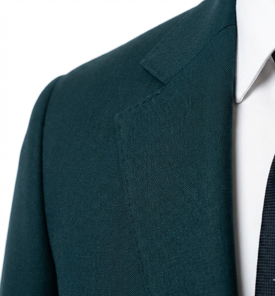 Deep Teal Obsidian Executive 2-Piece Suit-suits-VogueNThreads