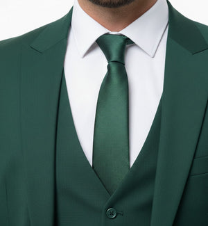 Deep Teal Obsidian Executive 3-Piece Suit-suits-VogueNThreads