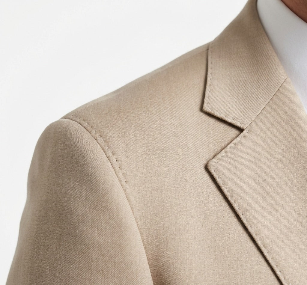 Desert Sand Executive 2-Piece Suit-suits-VogueNThreads