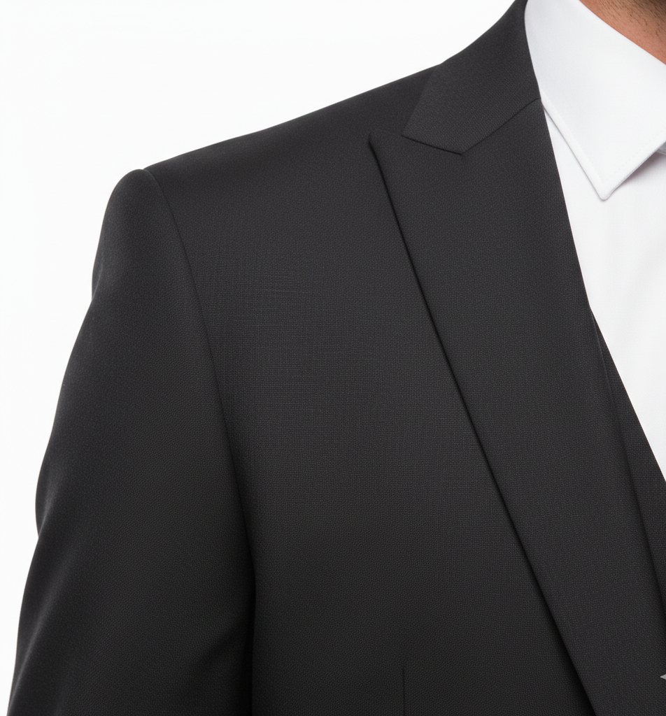 Essential Charcoal 2-Piece Tailored Suit – Professional Slim Fit-suits-VogueNThreads