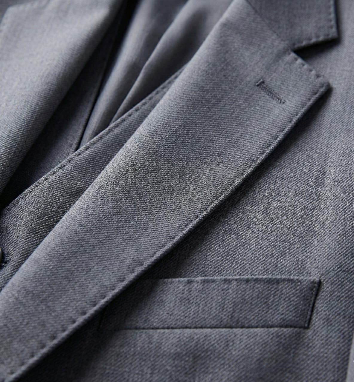 Executive Steel Blue-Grey Suit | Tailored 3-Piece Set-suits-VogueNThreads