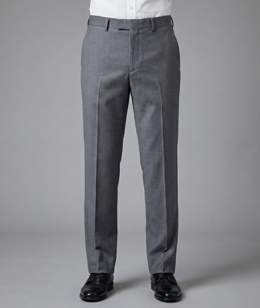 Executive Steel Blue-Grey Suit | Tailored 3-Piece Set-suits-VogueNThreads