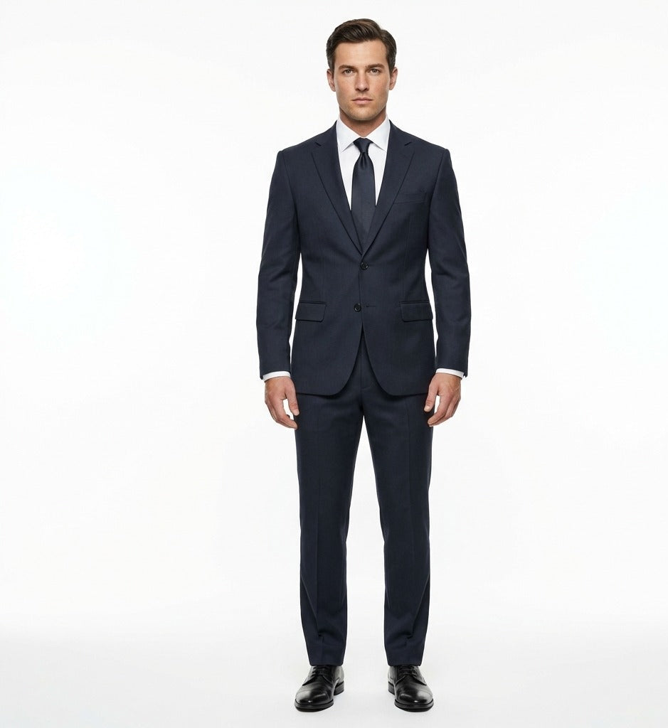Graphite Anthracite Twill – Premium 2-Piece Suit-suits-VogueNThreads