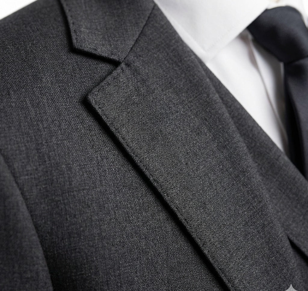 Graphite Steel Executive 3-Piece Suit-suits-VogueNThreads