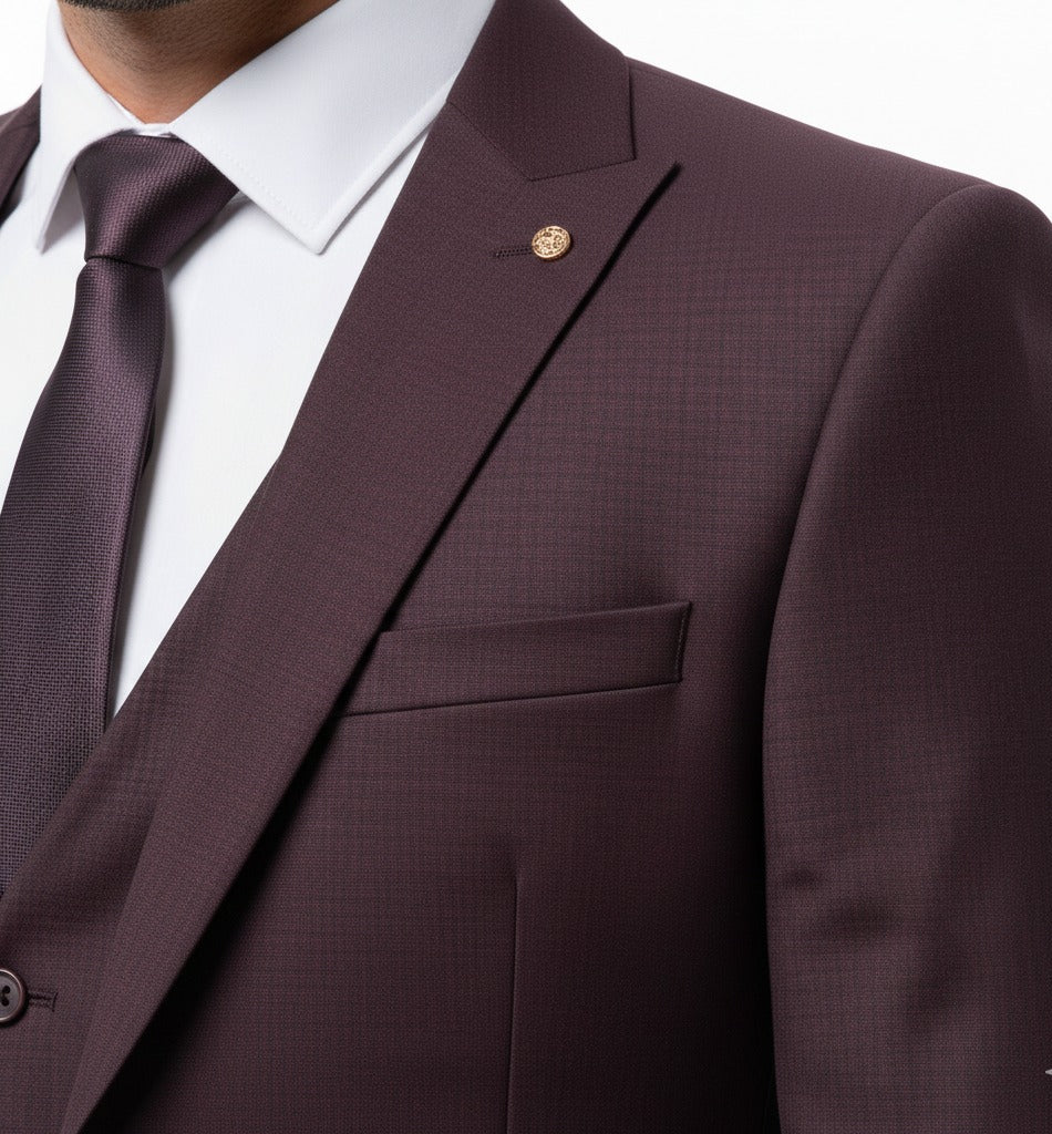 Imperial Black Cherry Reserve 2-Piece Suit-suits-VogueNThreads