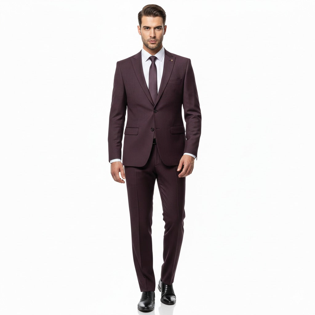 Imperial Black Cherry Reserve 2-Piece Suit-suits-VogueNThreads