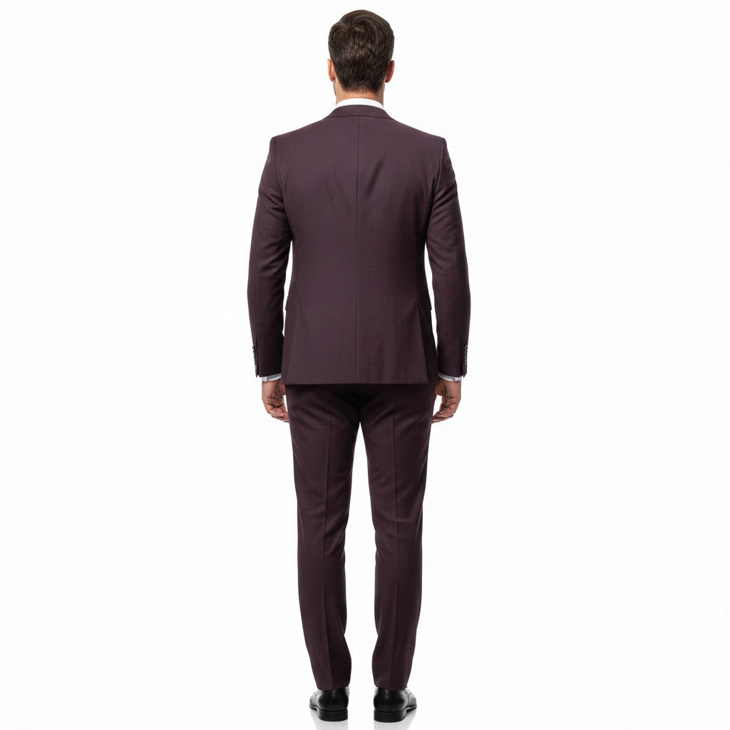 Imperial Black Cherry Reserve 3-Piece Suit-suits-VogueNThreads