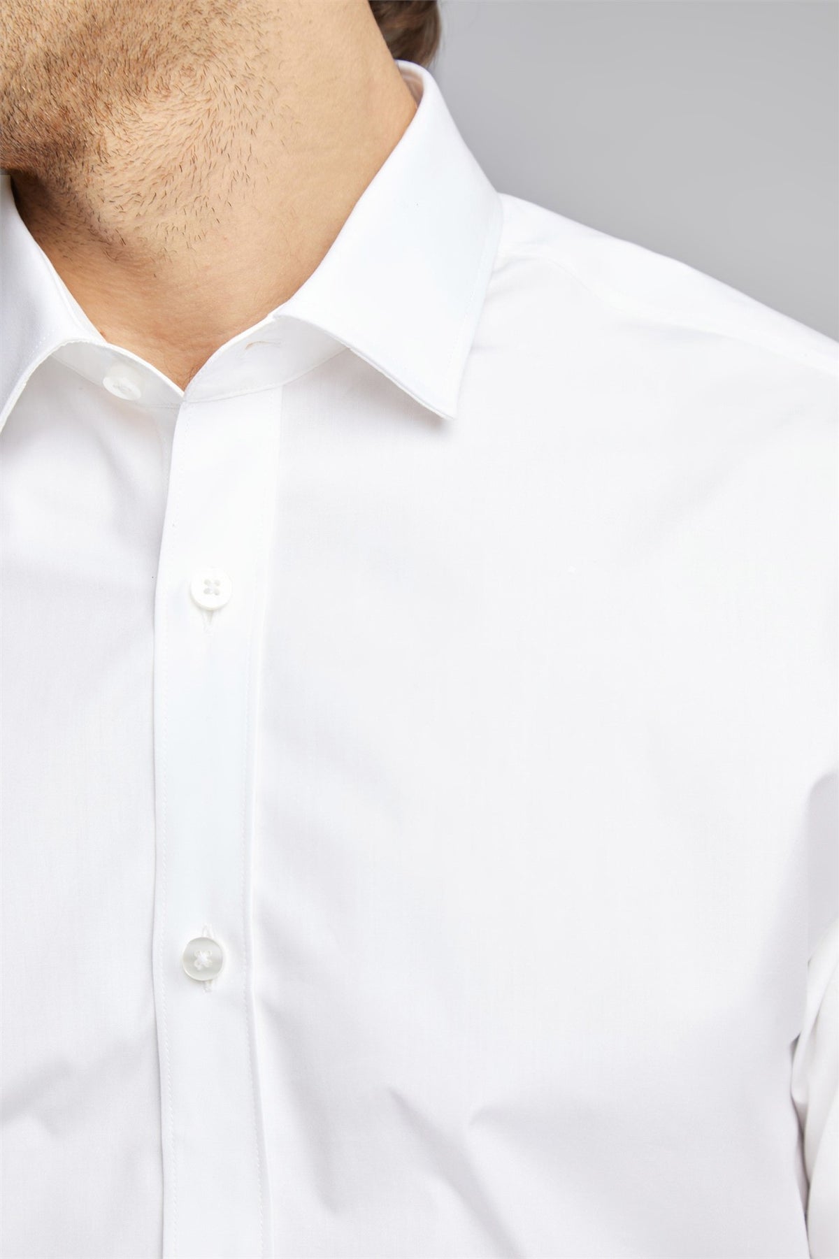 Luxury Double Cuff White Shirt-VogueNThreads