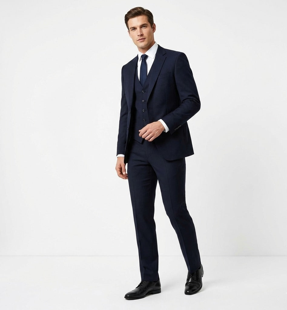 Maritime Obsidian Executive 3-Piece Suit-VogueNThreads
