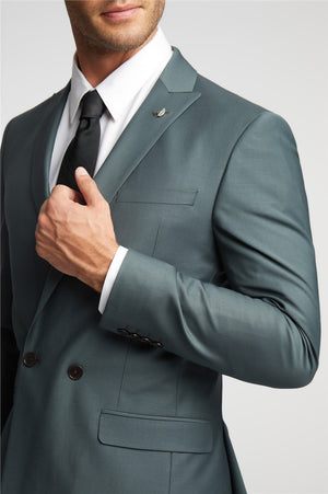 Men’s Fog Green Suit – vogueNThreads-VogueNThreads