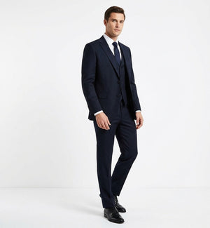 Midnight Charcoal Executive 2-Piece Suit-suits-VogueNThreads