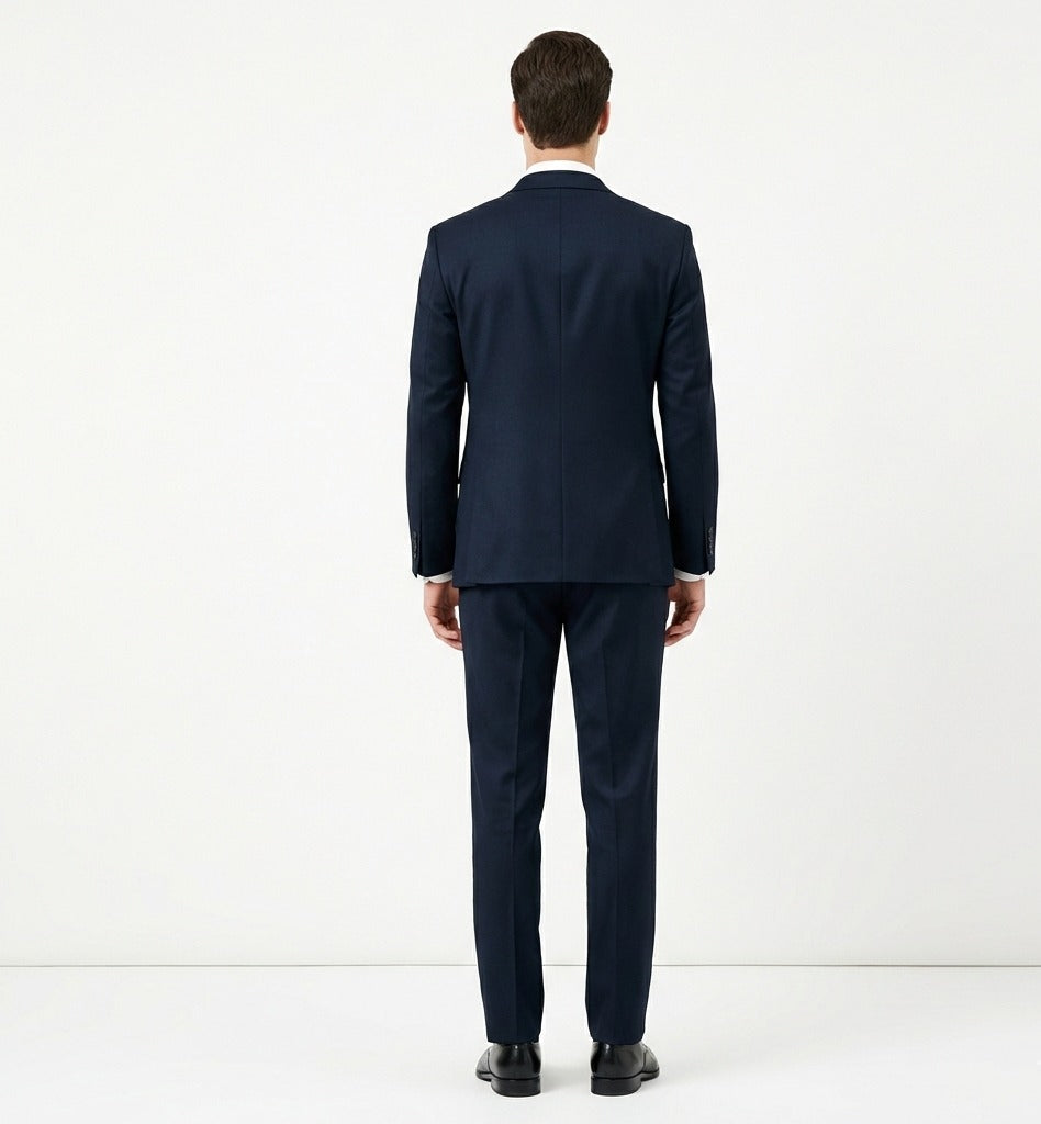 Midnight Charcoal Executive 3-Piece Suit-suits-VogueNThreads