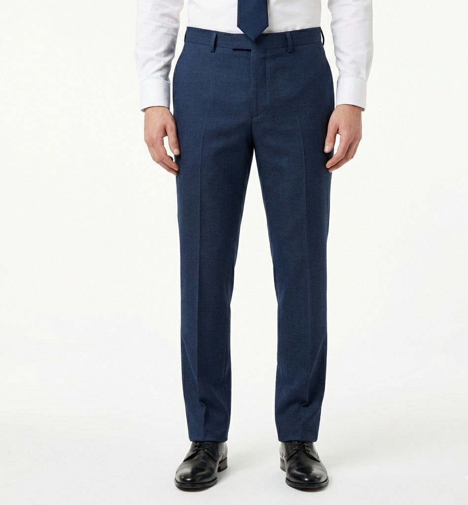 Midnight Obsidian Executive Navy 3-Piece Suit-suits-VogueNThreads