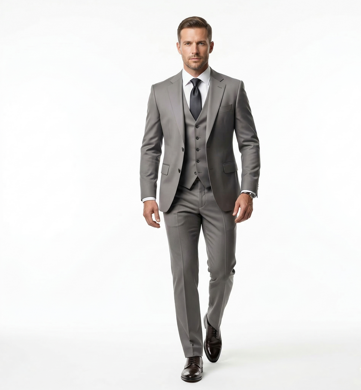 Mist Executive 3-Piece Suit-suits-VogueNThreads