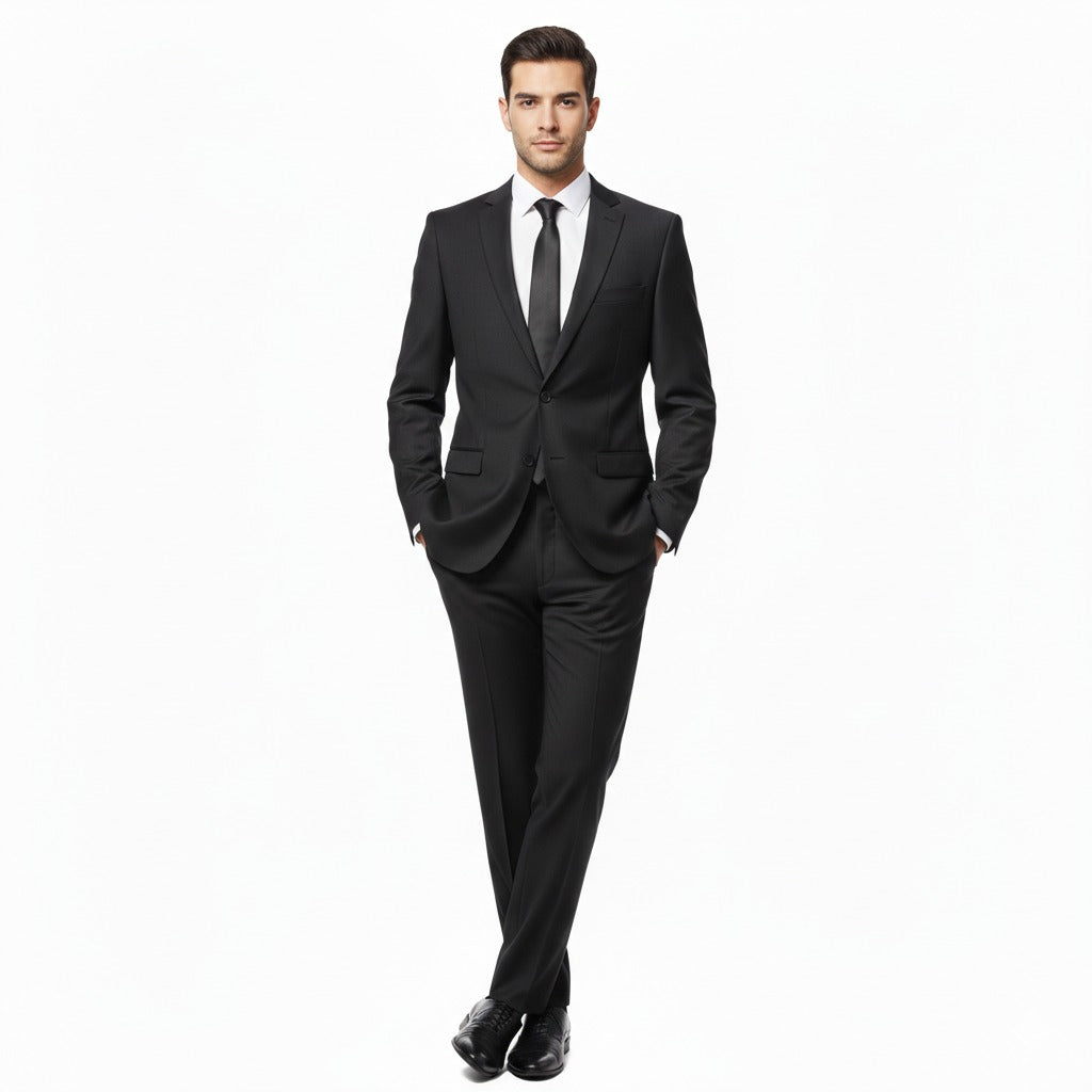 Obsidian Ink – Premium 2-Piece Suit-suits-VogueNThreads