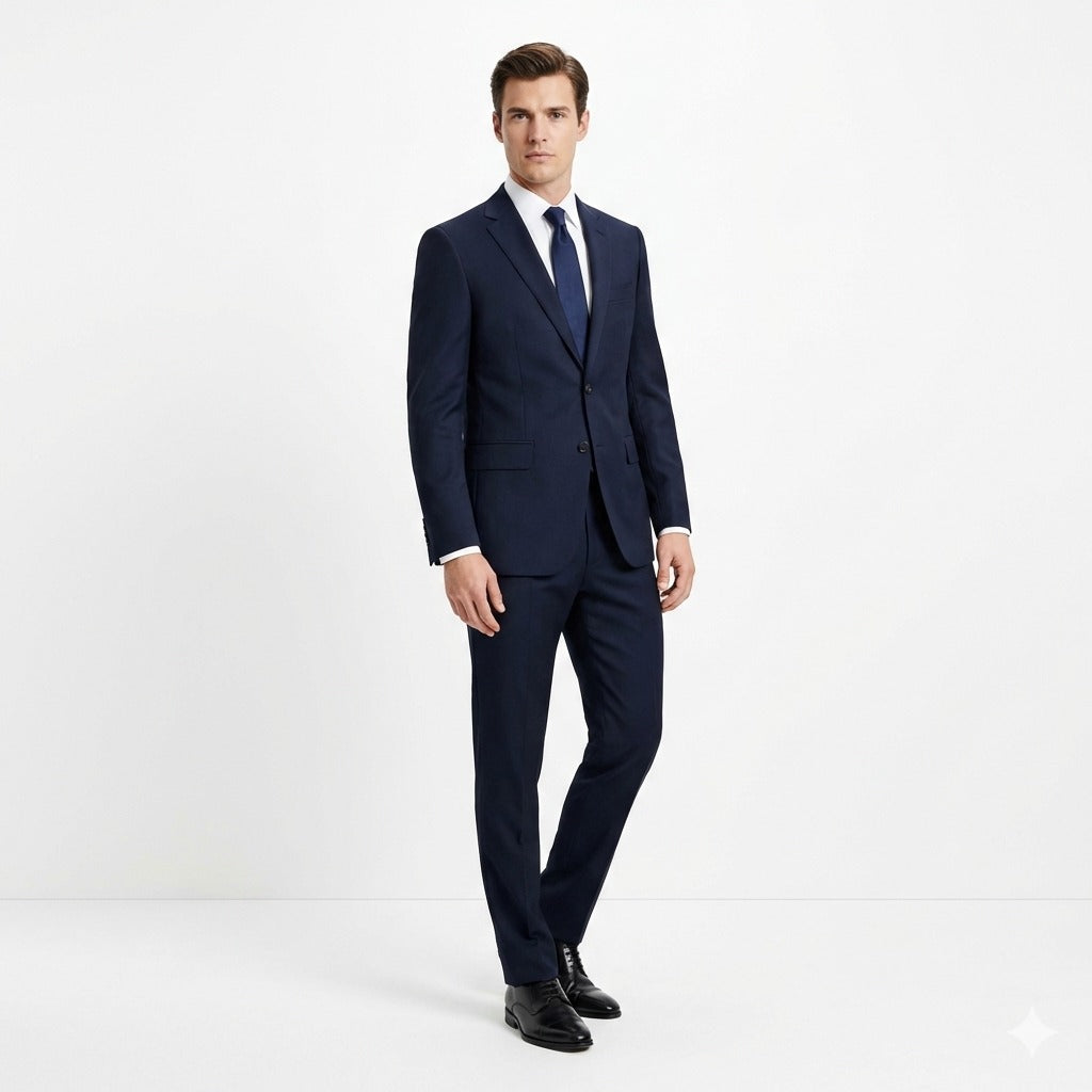 Obsidian Midnight Executive 2-Piece Suit-VogueNThreads