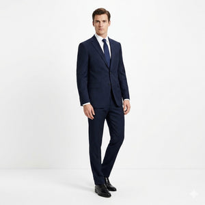 Obsidian Midnight Executive 2-Piece Suit-VogueNThreads