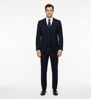 Obsidian Midnight Executive 3-Piece Suit-suits-VogueNThreads