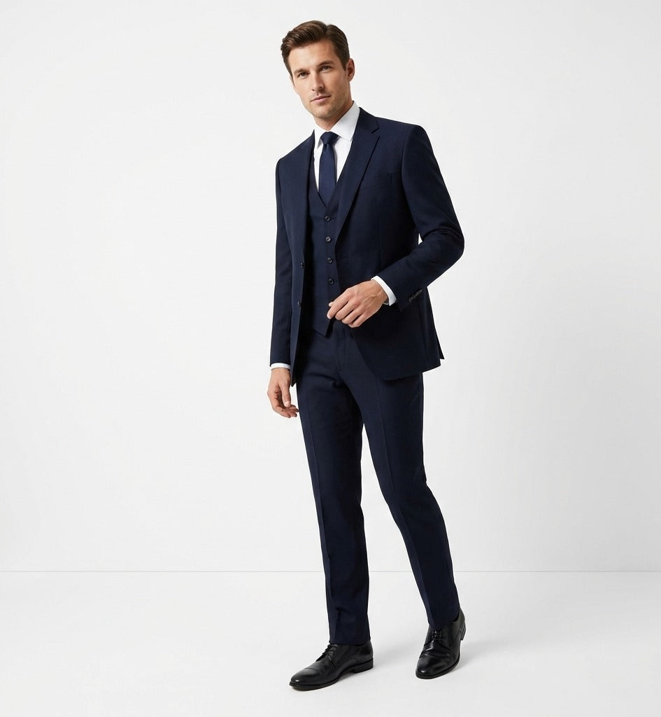 Onyx Midnight Executive 3-Piece Suit-suits-VogueNThreads