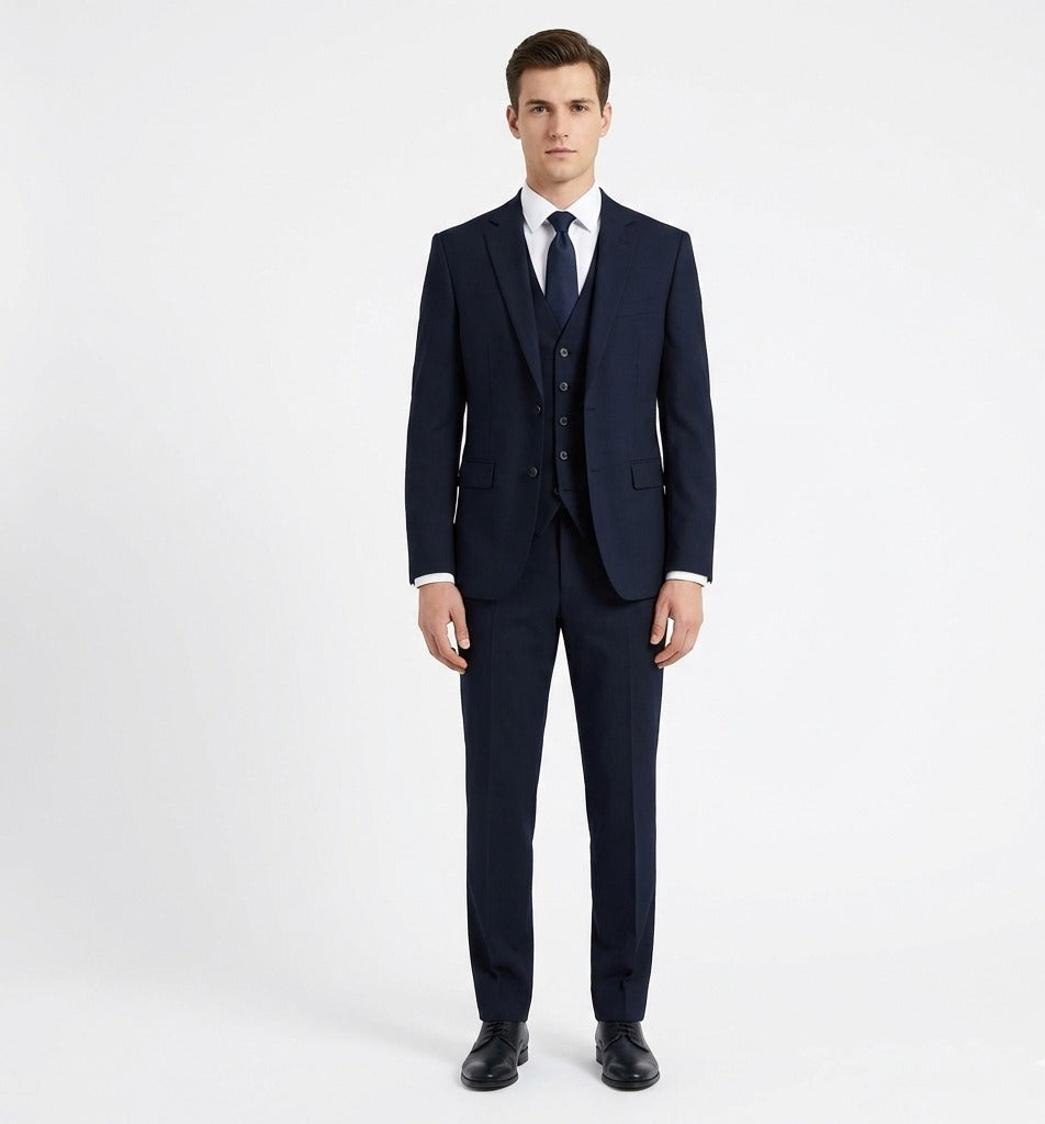 Onyx Midnight Executive 3-Piece Suit-suits-VogueNThreads