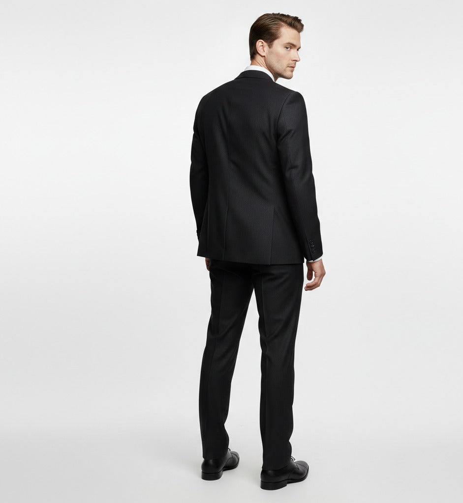 Onyx Obsidian Black – Premium 2-Piece Suit-suits-VogueNThreads