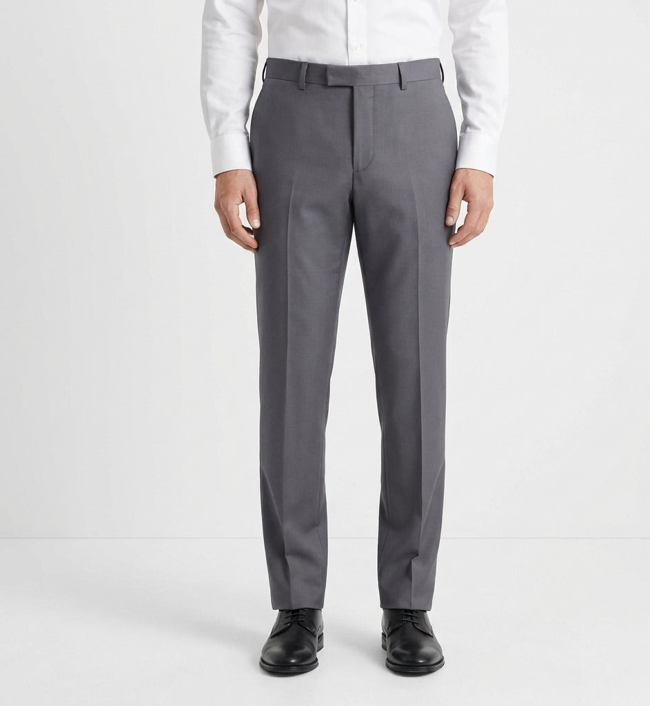 Pewter Steel Executive 2-Piece Suit-VogueNThreads