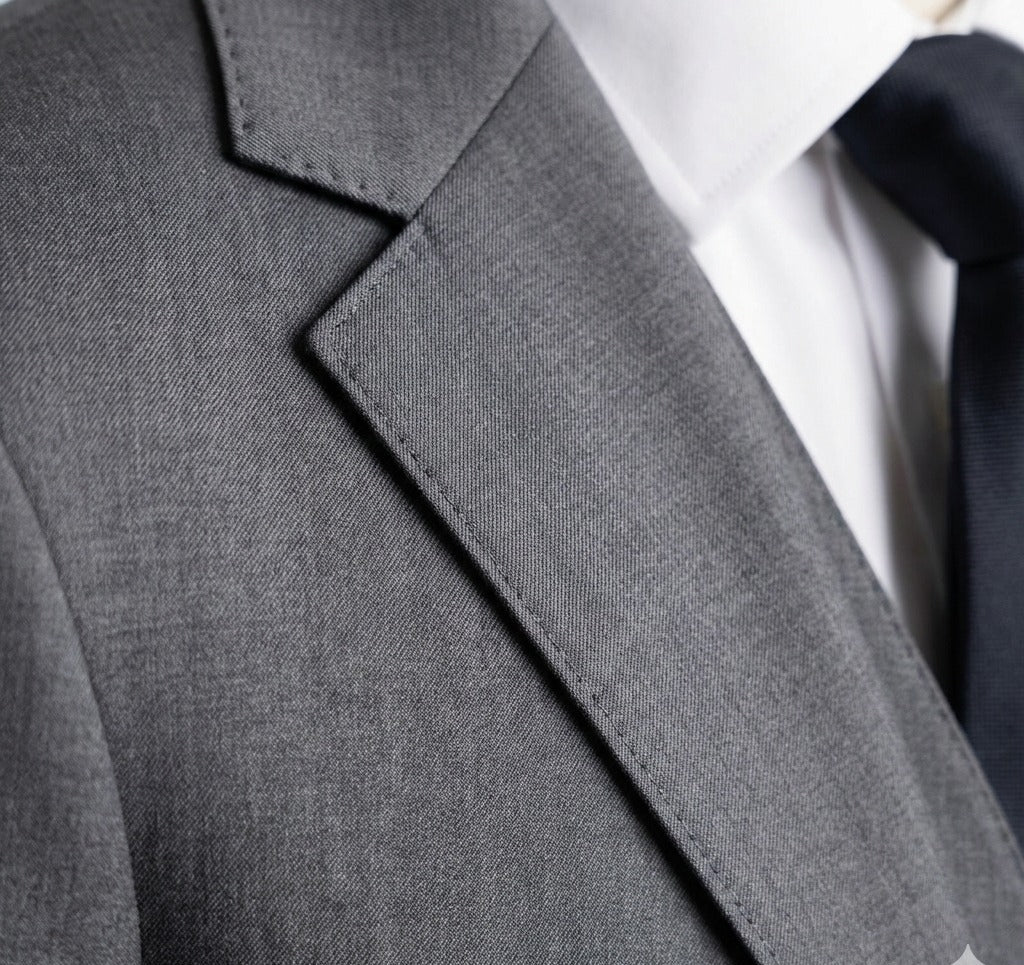 Pewter Steel Executive 3-Piece Suit-suits-VogueNThreads