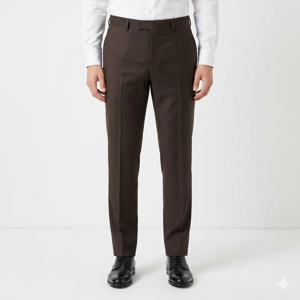 Roasted Espresso Heritage 2-Piece Suit-VogueNThreads